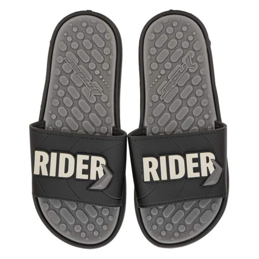 Chinelo Masculino Slide Pump Rider 11690 PRETO/CINZA 39