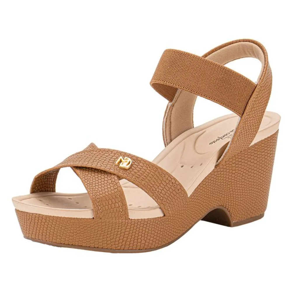Sandália Feminina Meia Pata Modare 7137117 CAMEL 34