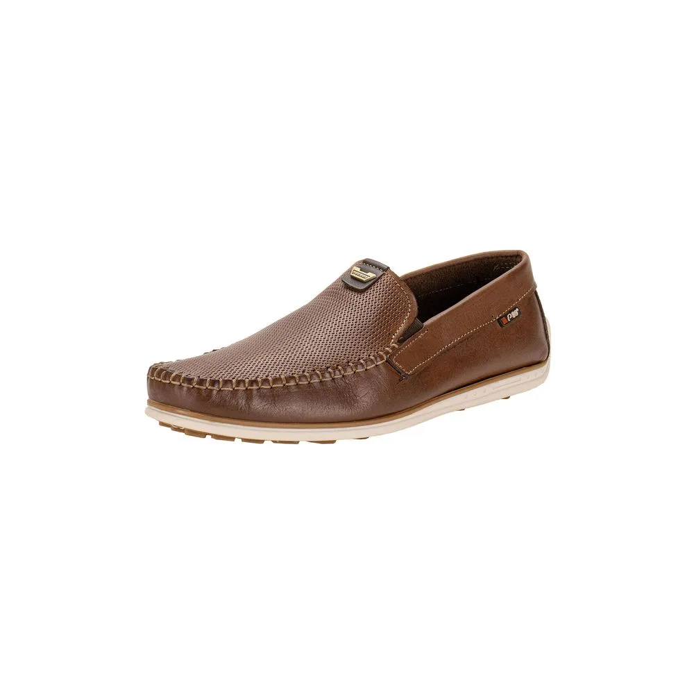 Mocassim Masculino Pegada 142002 CARAMELO 38