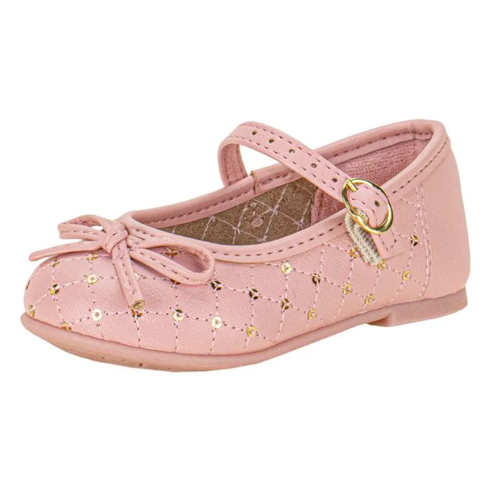 Sapatilha Infantil Feminina Baby Molekinha 21061054 ROSA 17
