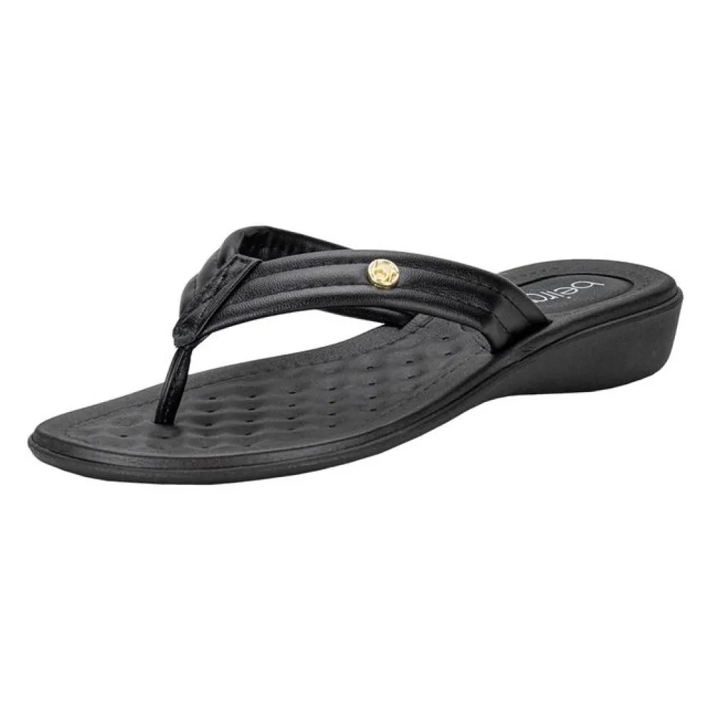Tamanco Feminino Flat Beira Rio 8224846 PRETO 35