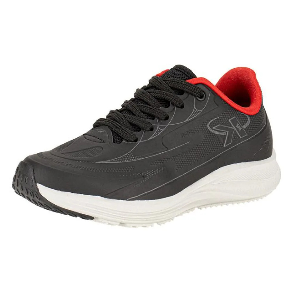 Tênis Infantil Masculino Energy Kidy 0370136 PRETO/VERMELHO 28