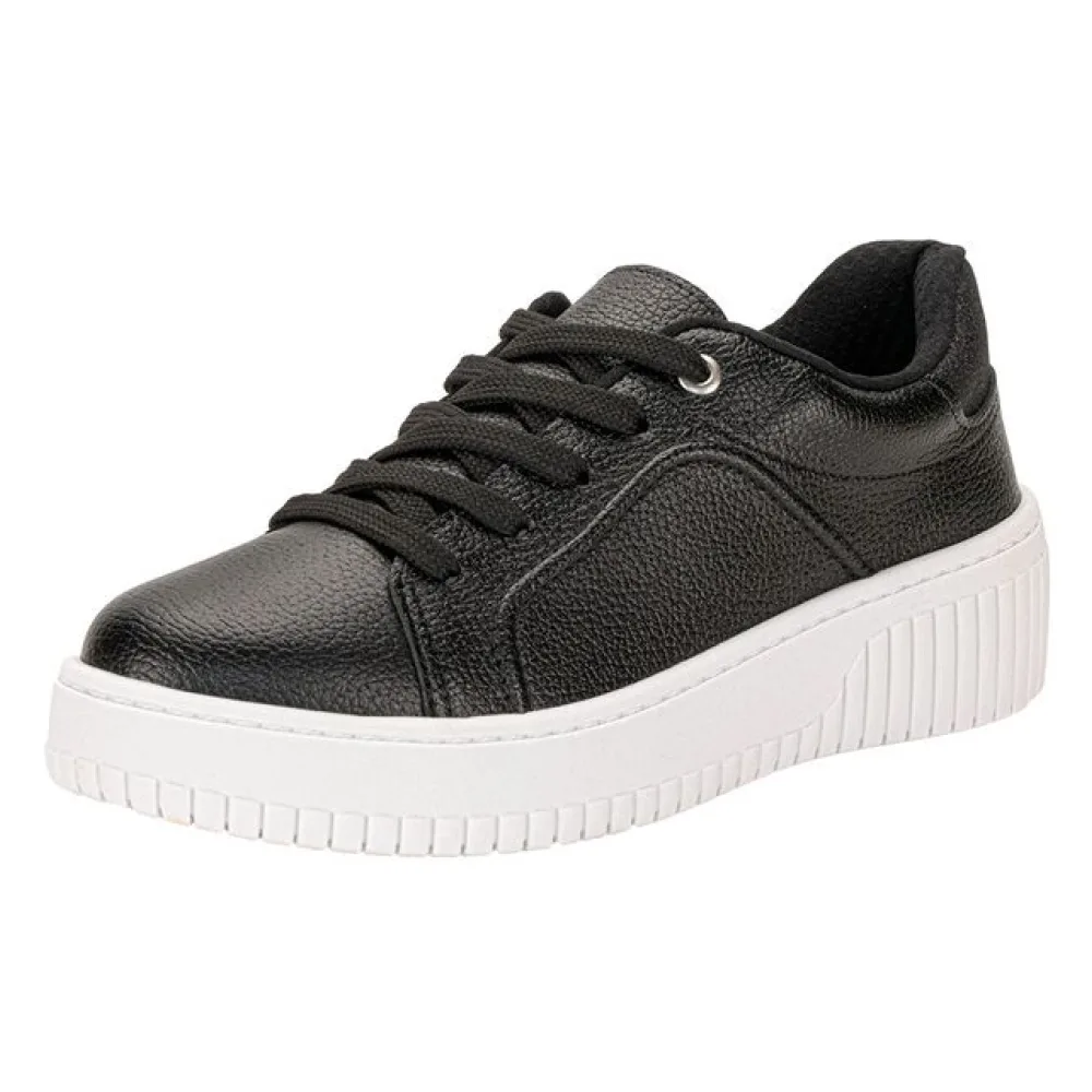 Tênis Feminino Casual Beira Rio 4316104 PRETO 34