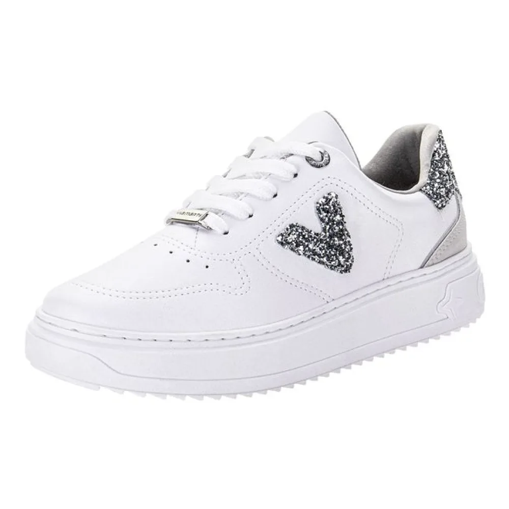 Tênis Feminino Casual Via Marte 055005 BRANCO/CINZA 34