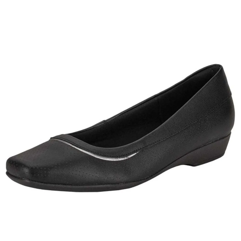 Sapatilha Feminina Flat Usaflex MM1602 PRETO 34