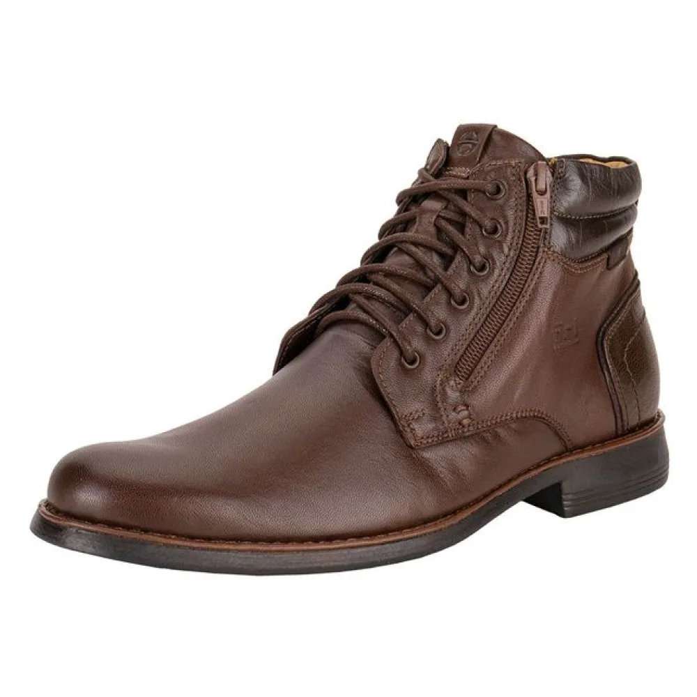 Bota Masculina Coturno Ferricelli VG49711 CAFÉ 38