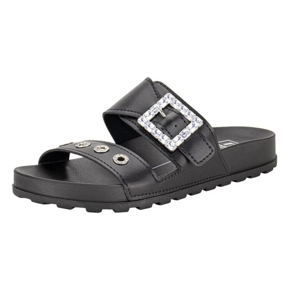 Tamanco Feminino Flat Moleca 5436430 PRETO 35