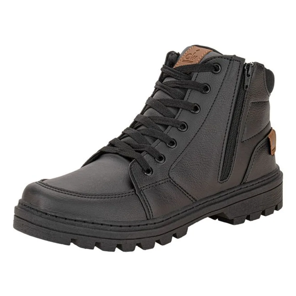 Bota Masculina Coturno Confort Way C2404 PRETO 37