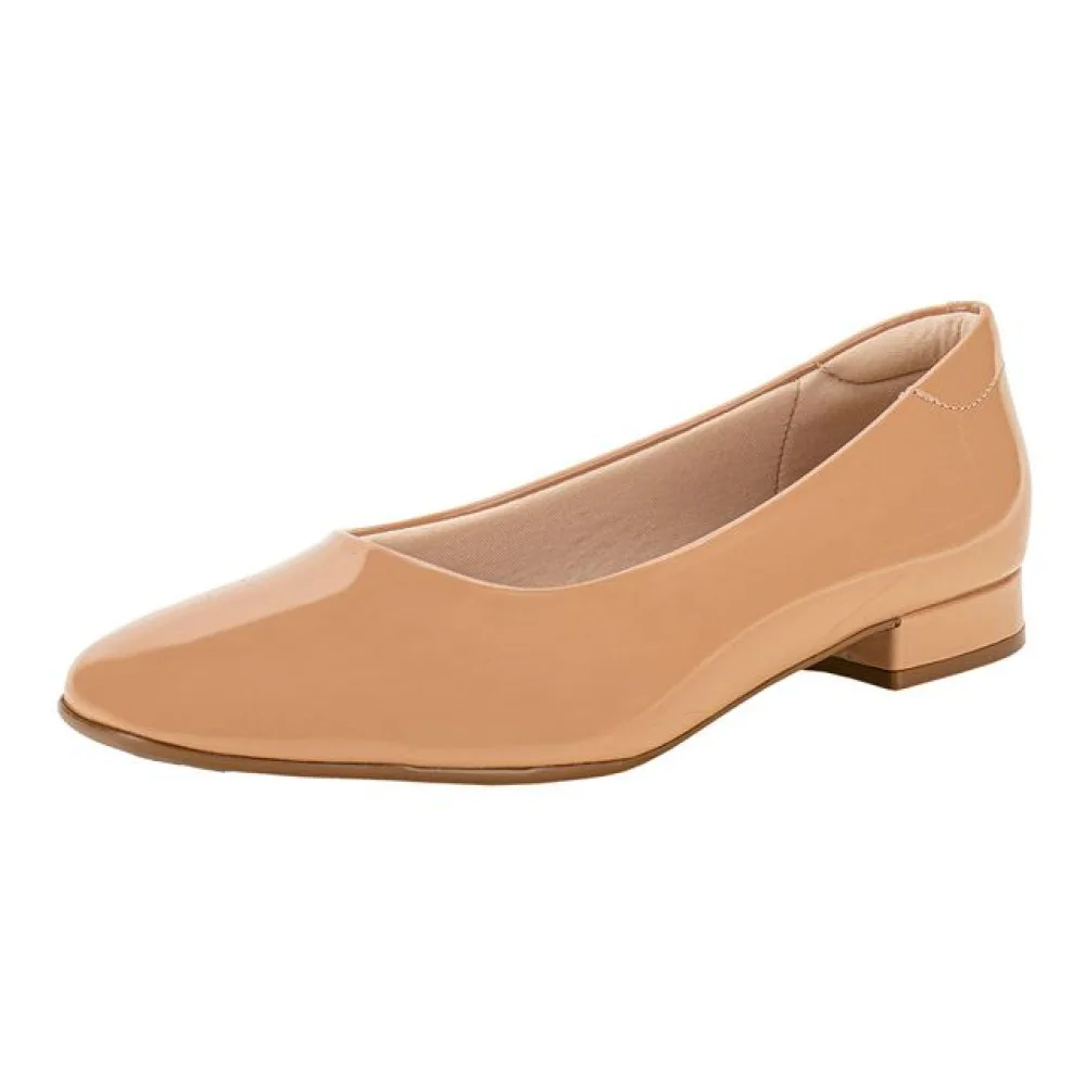 Sapato Feminino Salto Grosso Beira Rio 4318100 SALMÃO 34