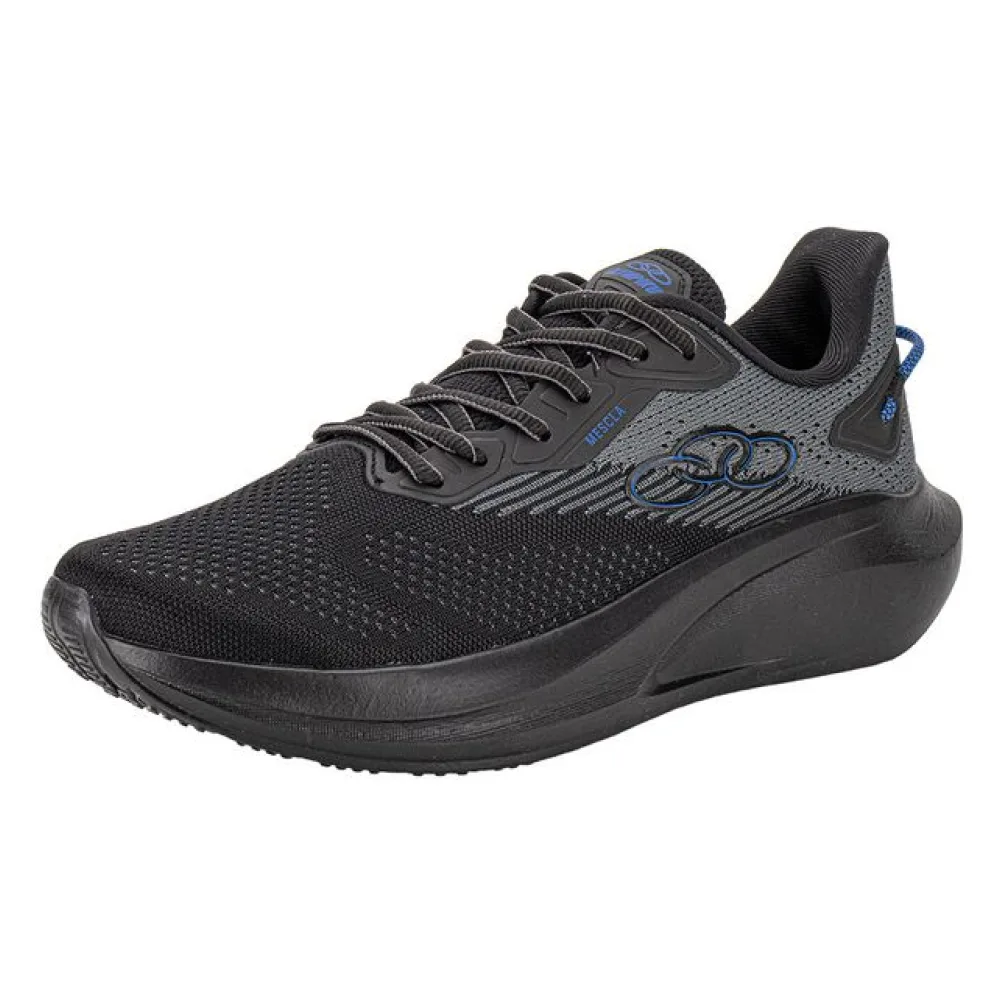 Tênis Masculino Mescla Olympikus 43534344 PRETO/AZUL 39