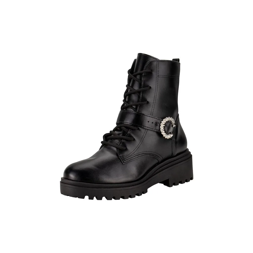Bota Feminina Coturno Via Marte 009005 PRETO 34