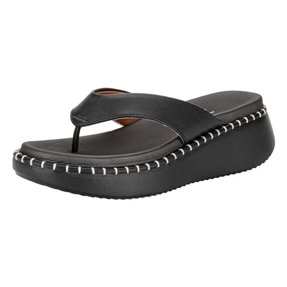 Tamanco Feminino Flat Vizzano 6519104 PRETO 34