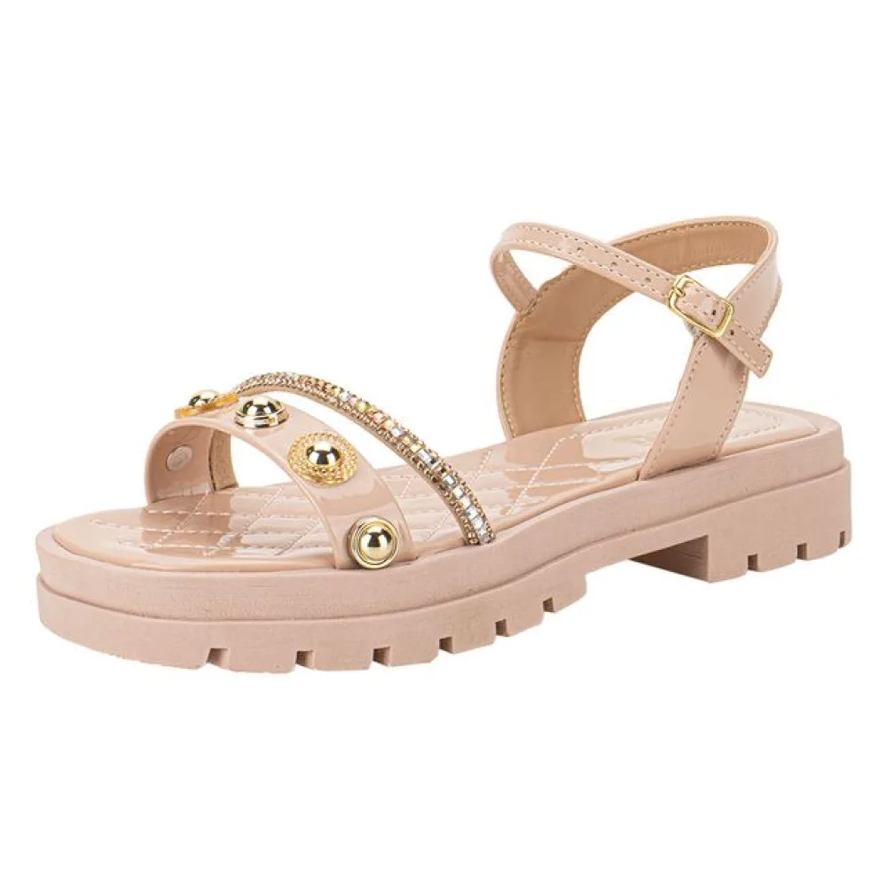 Sandália Infantil Feminina NilQi 3056 ROSA 29