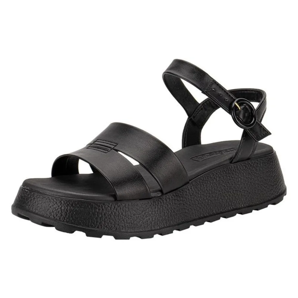 Sandália Feminina Anabela Moleca 5517101 PRETO 34