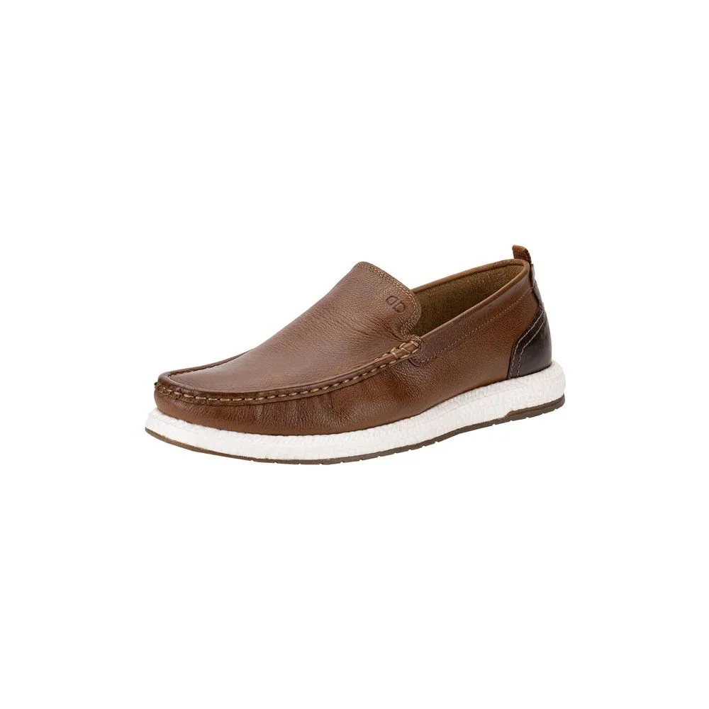Mocassim Masculino Flop Pulse Democrata 610101 CARAMELO 37