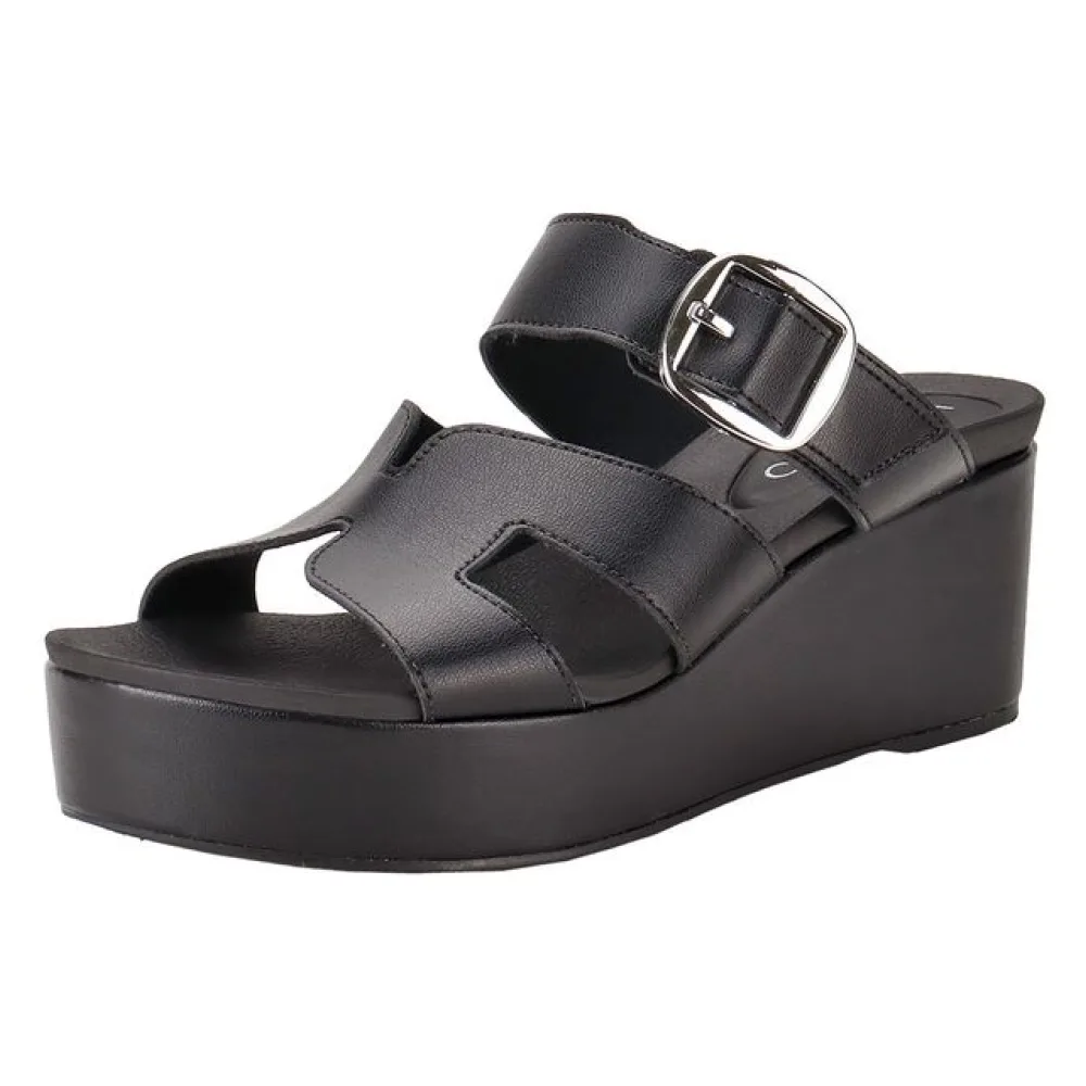 Tamanco Feminino Anabela Beira Rio 8407136 PRETO 34