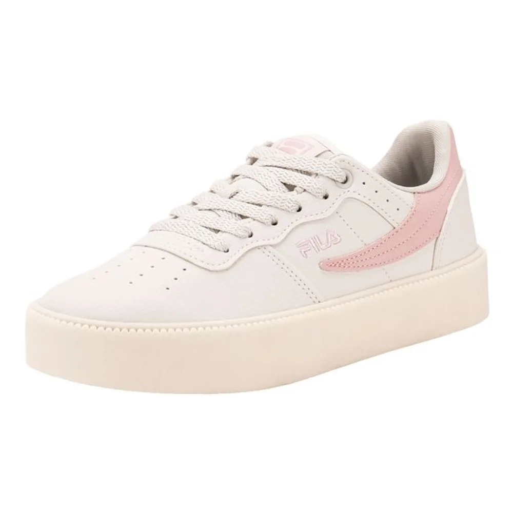 Tênis Feminino Original Fitness Bold Fila F02L00303 BRANCO/ROSA 34