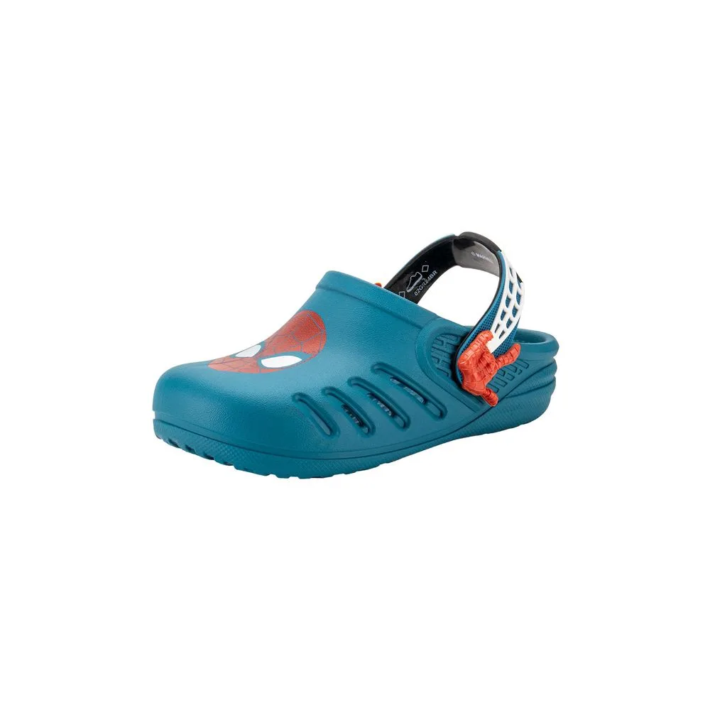 Clog Infantil Masculino Homem Aranha Web Grendene Kids 23089 VERDE 28