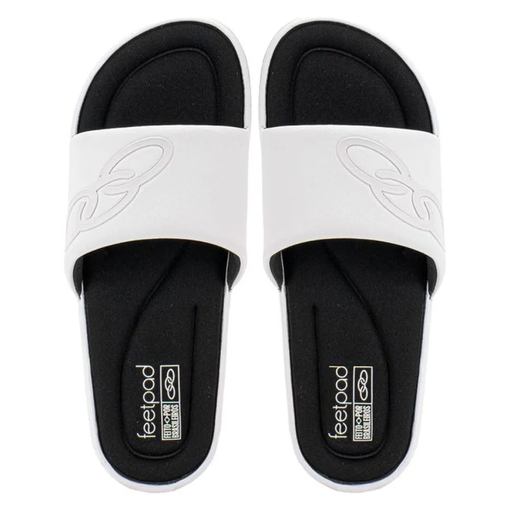 Chinelo Masculino Slide Patmos Olympikus 54099152 BRANCO 37/38