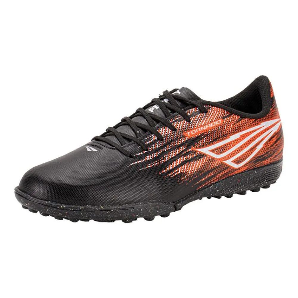 Chuteira Masculina Society Tornado Penalty 242286 PRETO/VERMELHO 37