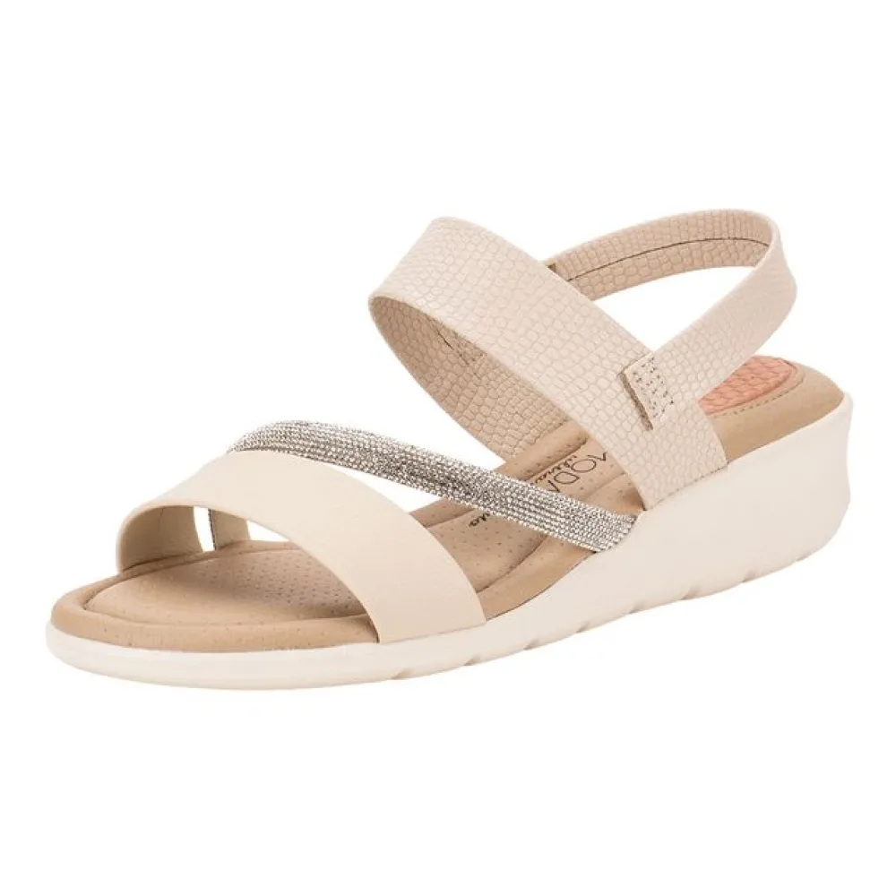 Sandália Feminina Anabela Modare 7190101 MARFIM 37