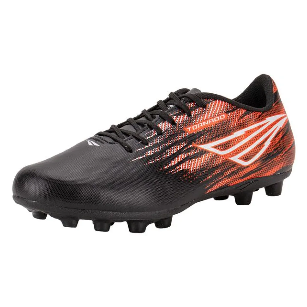 Chuteira Masculina Campo Tornado Penalty 214286 PRETO/VERMELHO 37