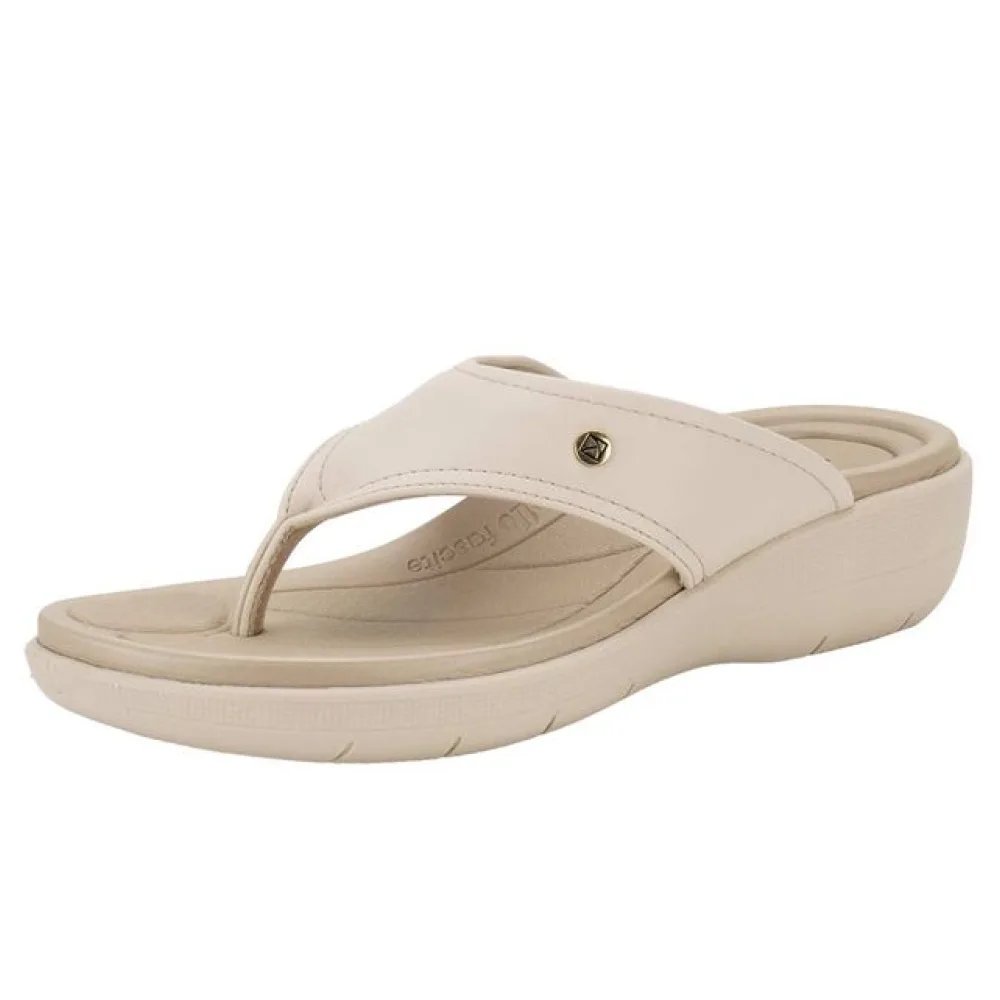 Tamanco Feminino Flat Piccadilly 239019 MARFIM 39
