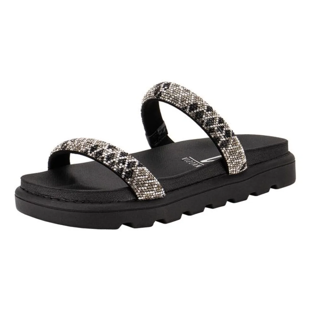 Tamanco Feminino Flat Vizzano 6459110 PRETO 34