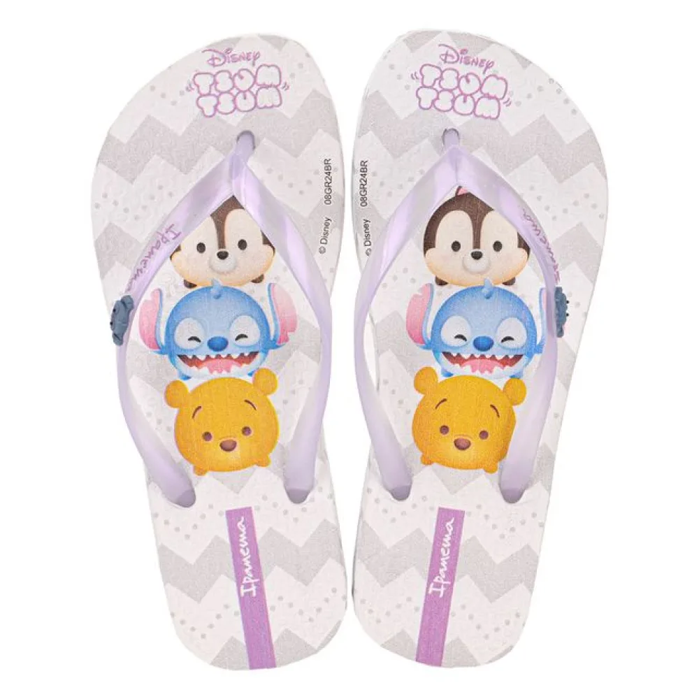 Chinelo Infantil Feminino Disney Joy Ipanema 27319 BRANCO 27/28