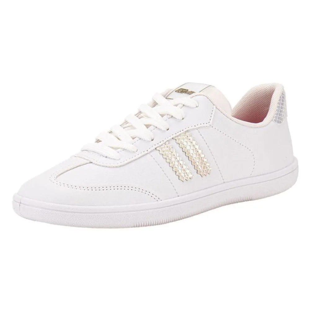 Tênis Feminino Casual Actvitta 4840105 BRANCO 34