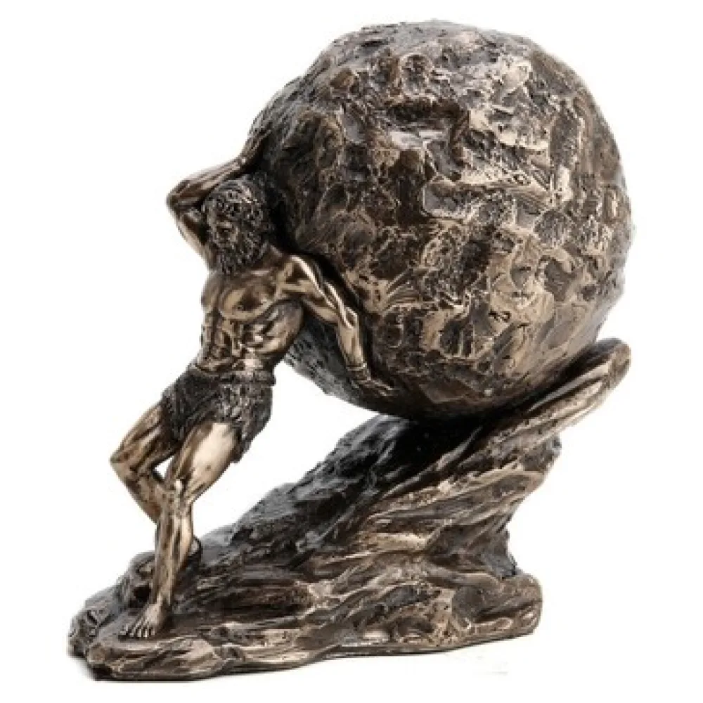 Szobrok, figurák Signes Grimalt Isten Sisyphus Gördülő
