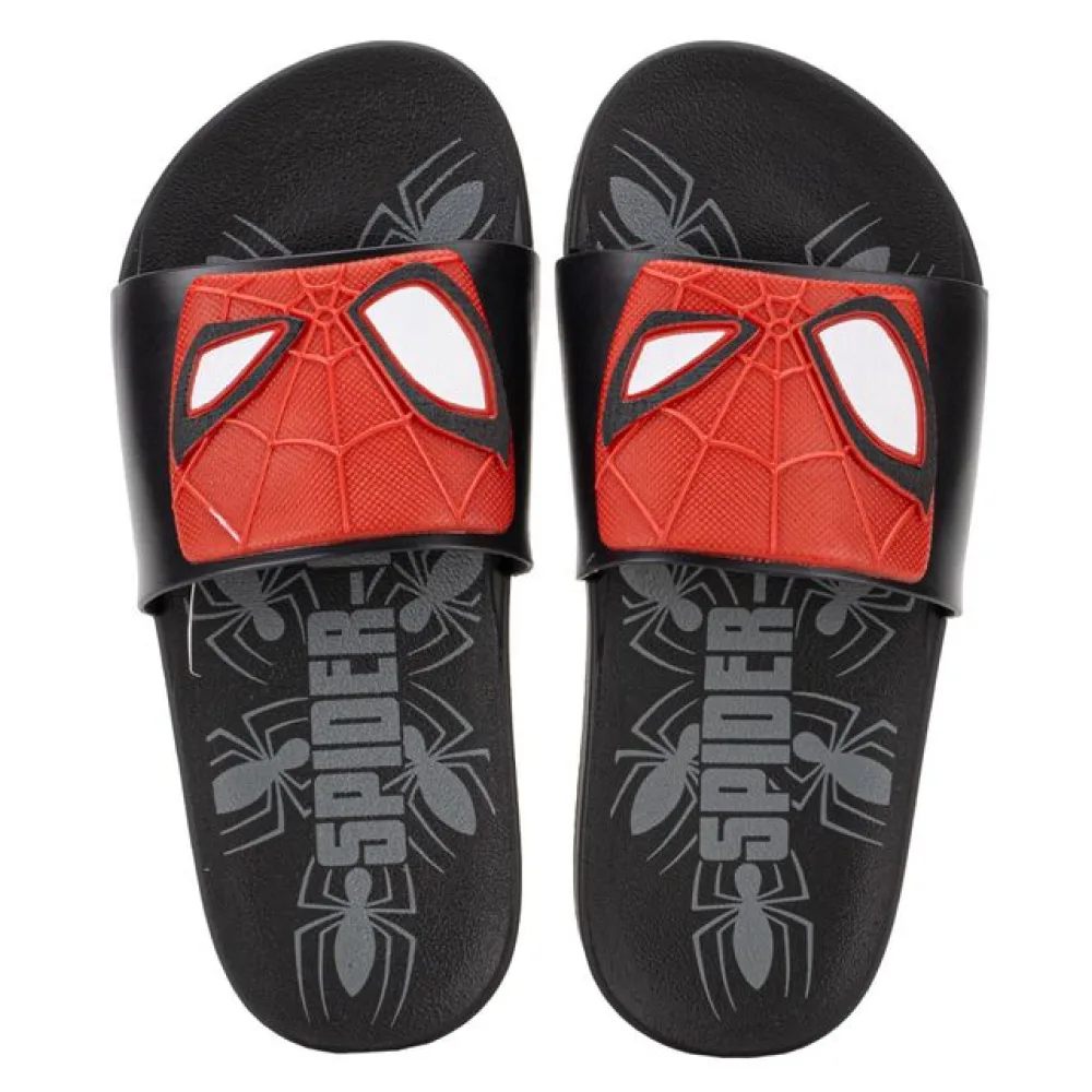 Chinelo Infantil Slide Homem Aranha Grendene Kids 23194 PRETO/VERMELHO 28