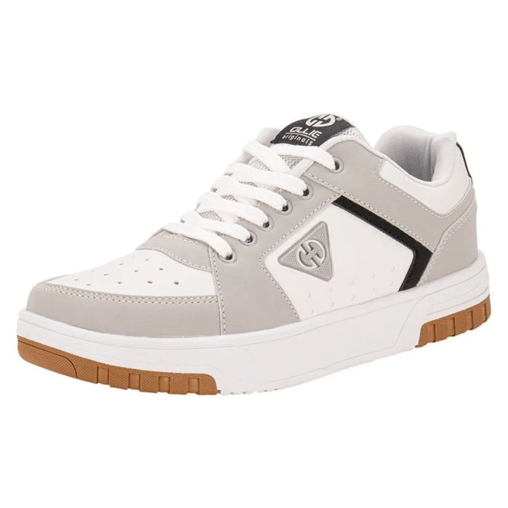 Tênis Masculino Volt 2 Ollie 401 BRANCO/CINZA 38