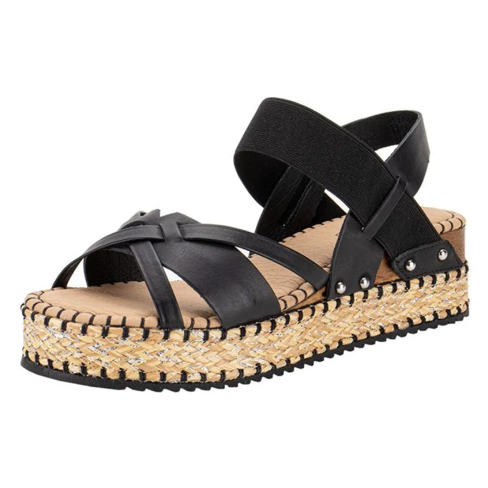 Sandália Feminina Anabela Bottero 364202 PRETO 34