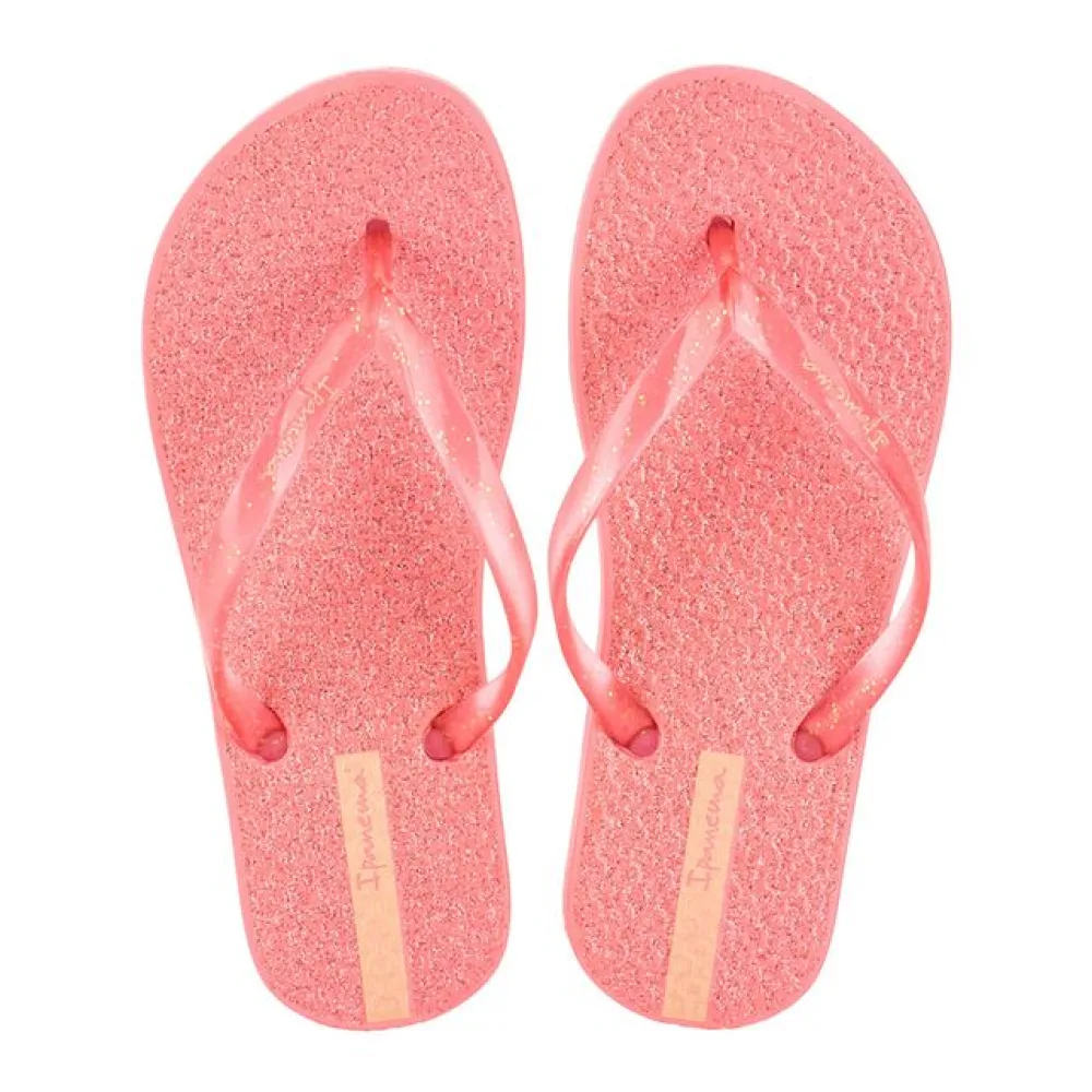 Chinelo Infantil Feminino Glitter Ipanema 26622 CORAL 29/30