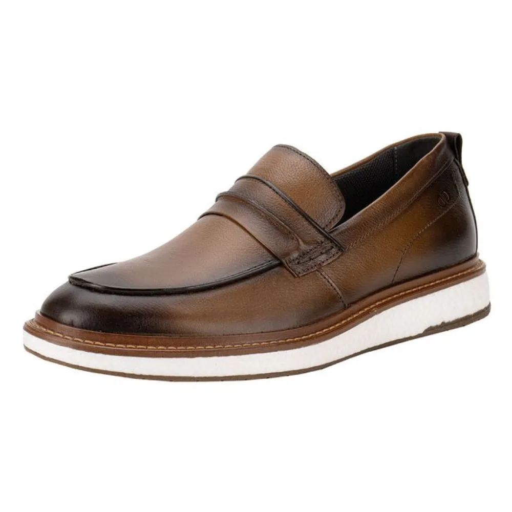 Sapato Masculino Clark Pulse Democrata 604203 CARAMELO 38