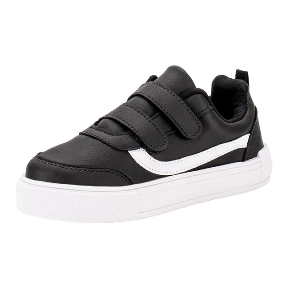 Tênis Infantil La Via Kids 220003 PRETO/BRANCO 28
