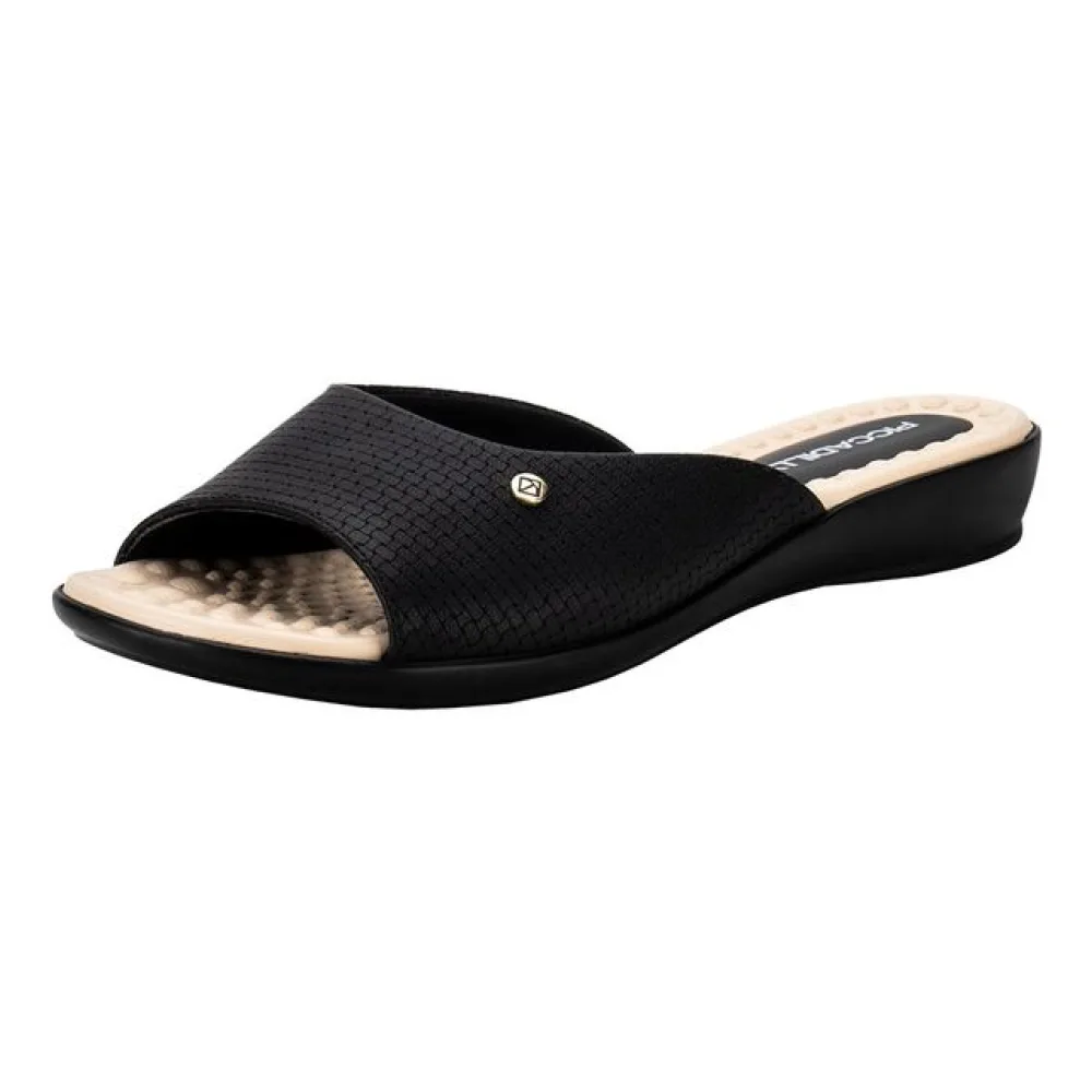 Tamanco Feminino Anabela Piccadilly 500352 PRETO 34