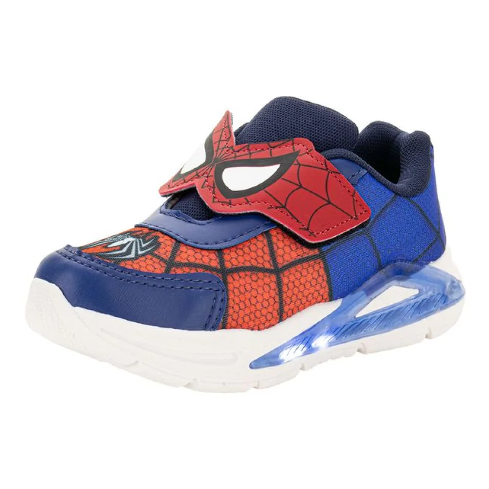 Tênis Infantil Masculino Led Minipé MP2410 AZUL/VERMELHO 28