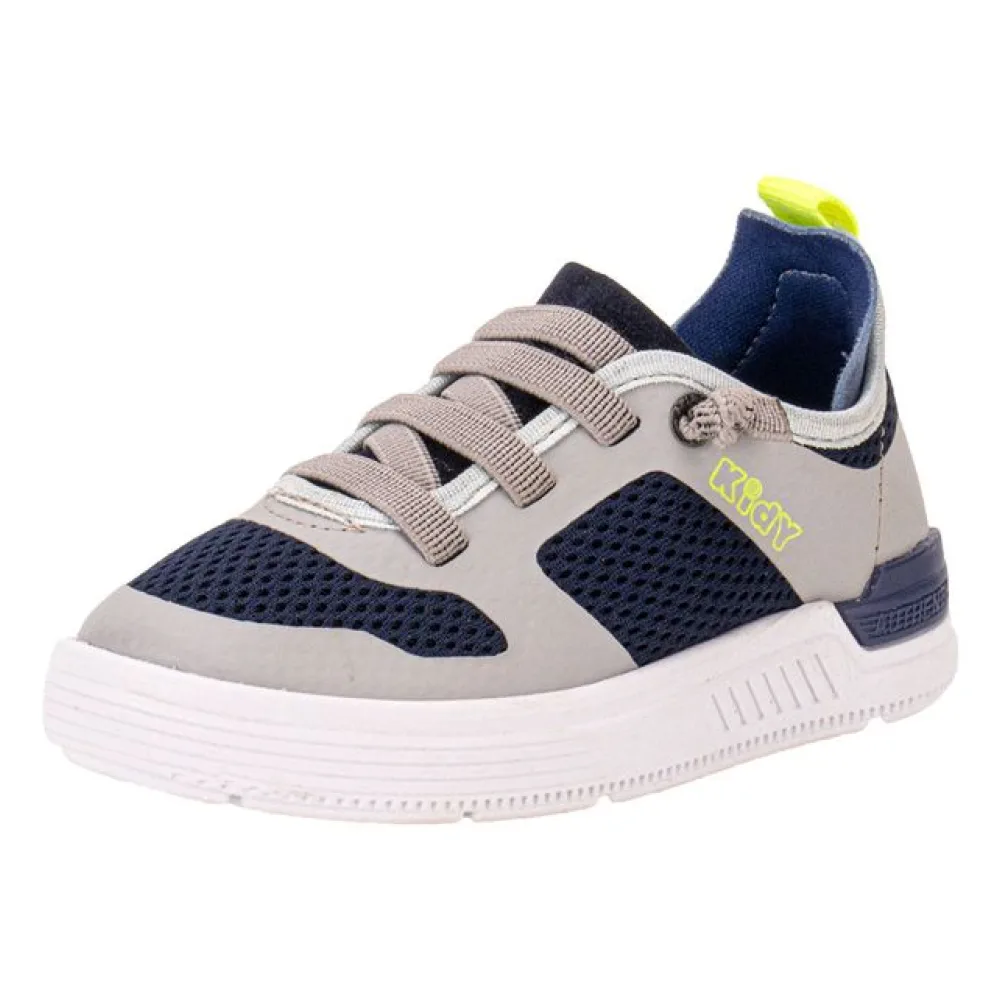Tênis Infantil Masculino Milão Kidy 1170261 CINZA/AZUL 22