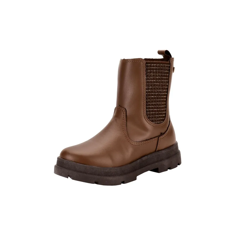 Bota Infantil Feminina Style Kidy 3630018 CAFÉ 28