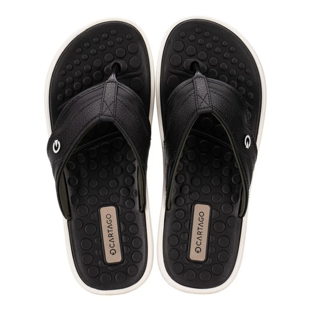 Chinelo Masculino Veneto III Cartago 12452 PRETO 37/38