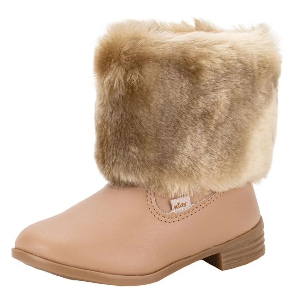 Bota Infantil Feminina Montaria Baby Kidy 0360035 SALMÃO 22