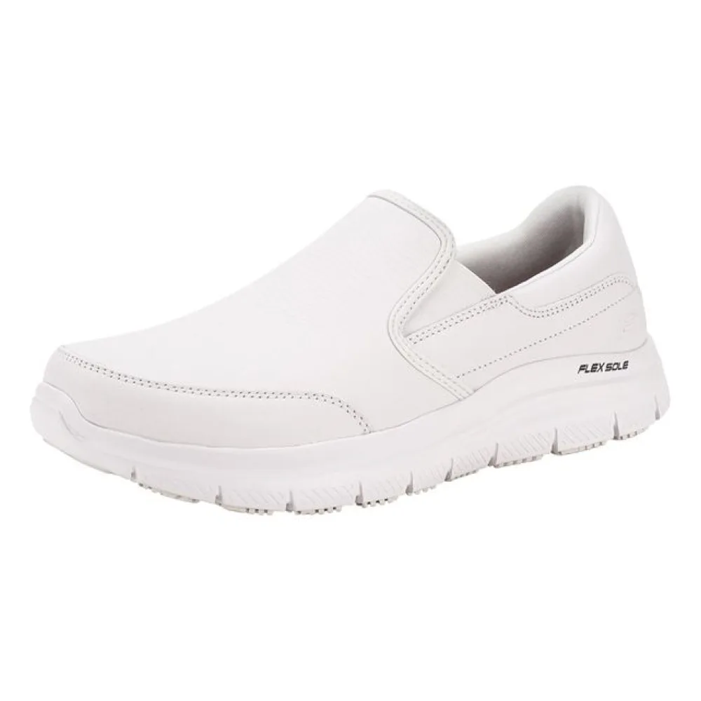 Tênis Masculino Flex Advantage Sr Bronwood Skechers 77071EC BRANCO 41