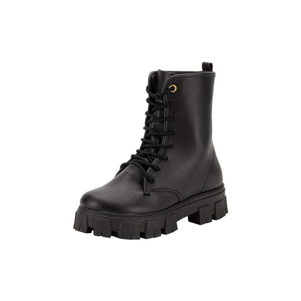Bota Infantil Feminina Conturno Kidy 4340005 PRETO 32