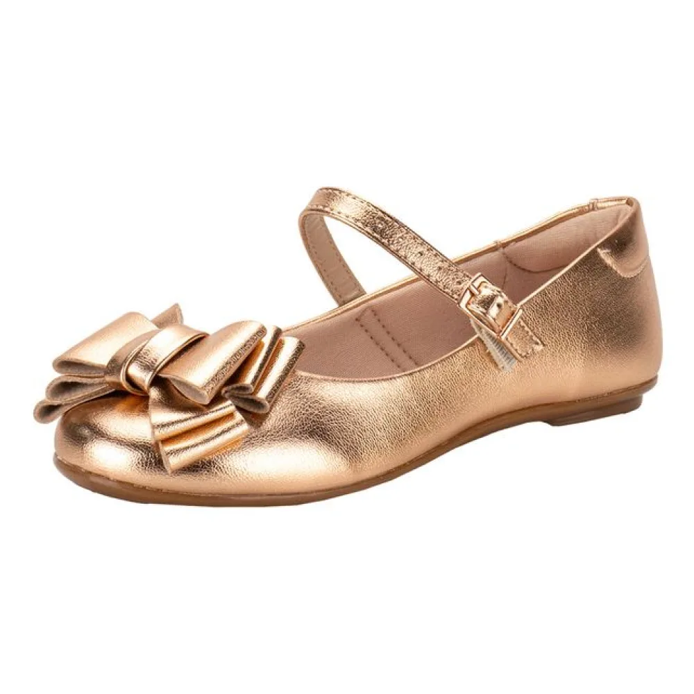 Sapatilha Infantil Feminina Molekinha 20831122 BRONZE 34