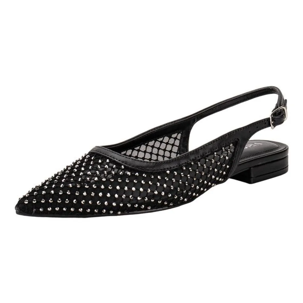 Sapato Feminino Salto Grosso Via Marte 183001 PRETO 35