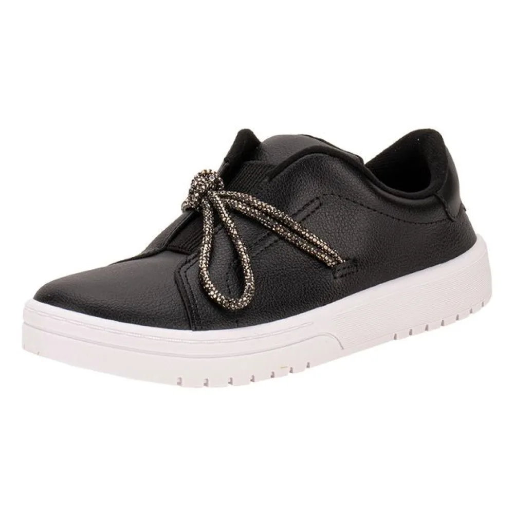 Tênis Feminino Casual Moleca 5791107 PRETO 34
