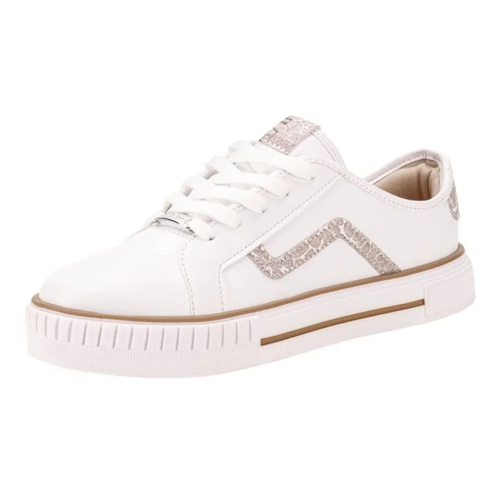 Tênis Infantil Feminino Molekinha 2565109 BRANCO/BEGE 26