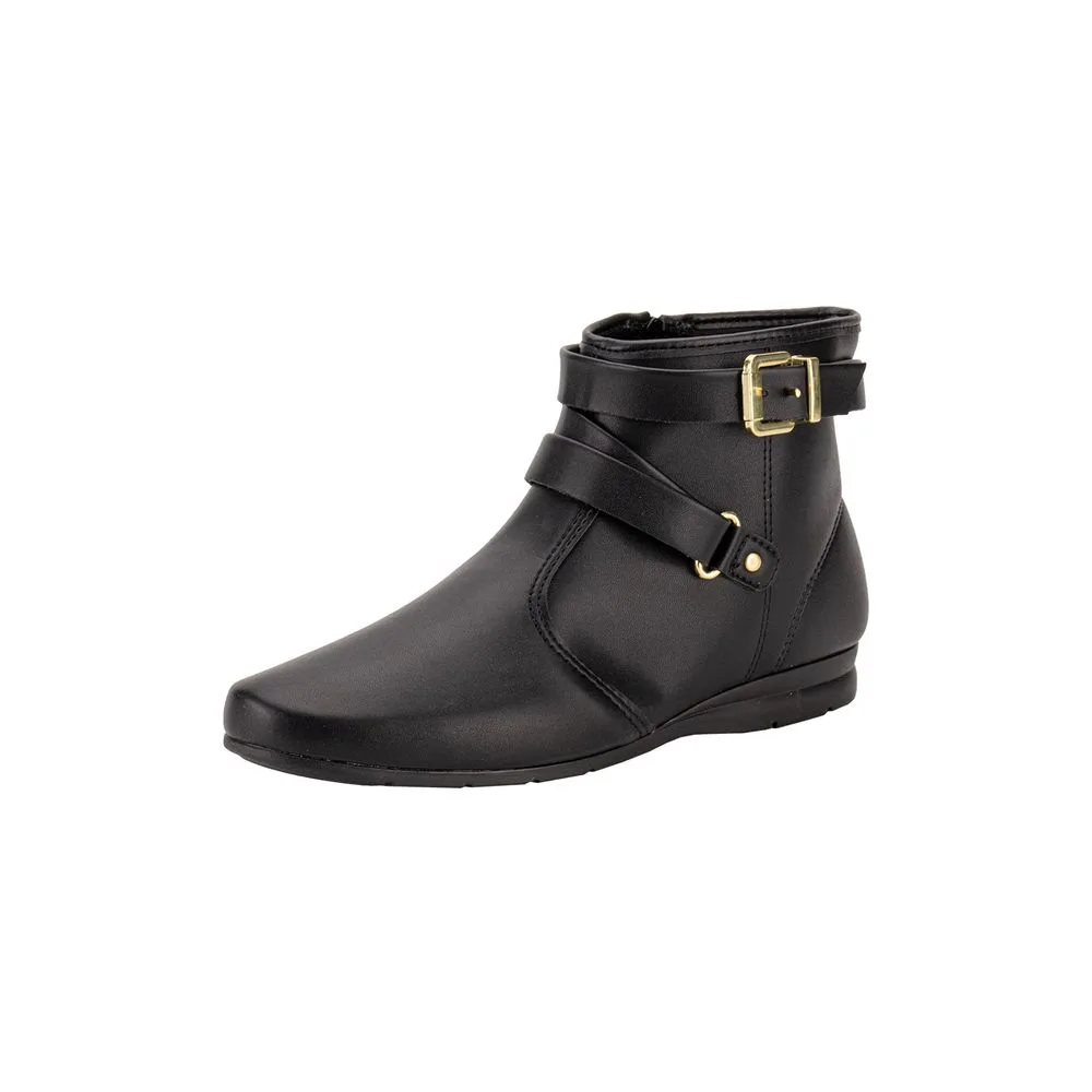 Bota Feminina Cano Baixo Beira Rio 9084102 PRETO 34